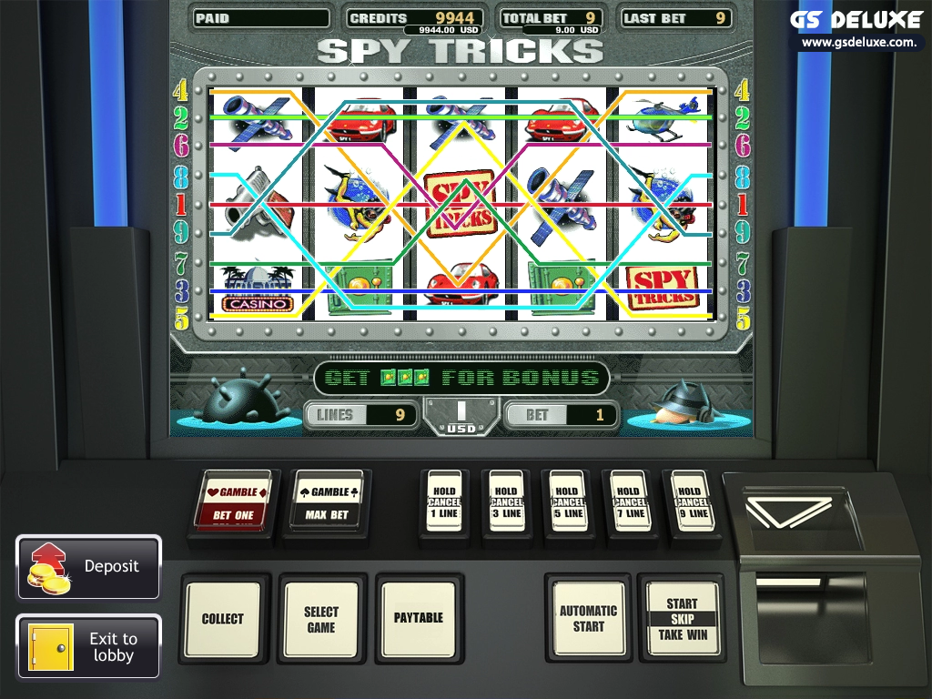 игровой автомат spy